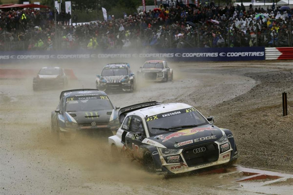 Ekström podiums in Lohéac World RX