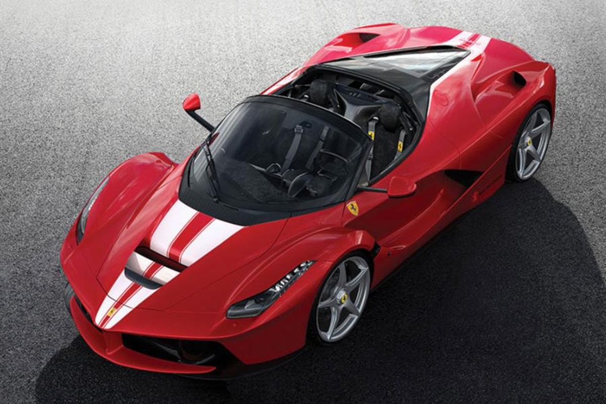 2017 Ferrari LaFerrari Aperta to be auctioned on Saturday, September 9