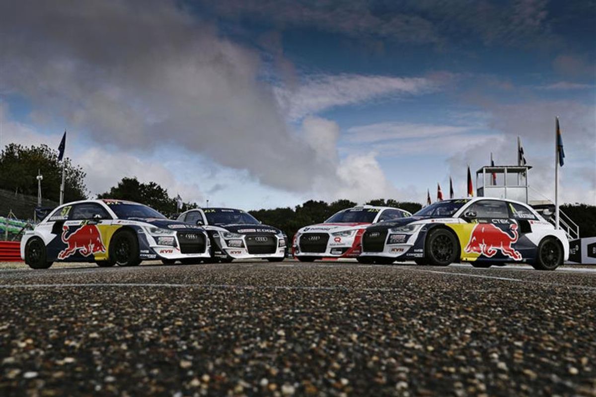 World Champion Mattias Ekström travels to Latvia RX in third overall