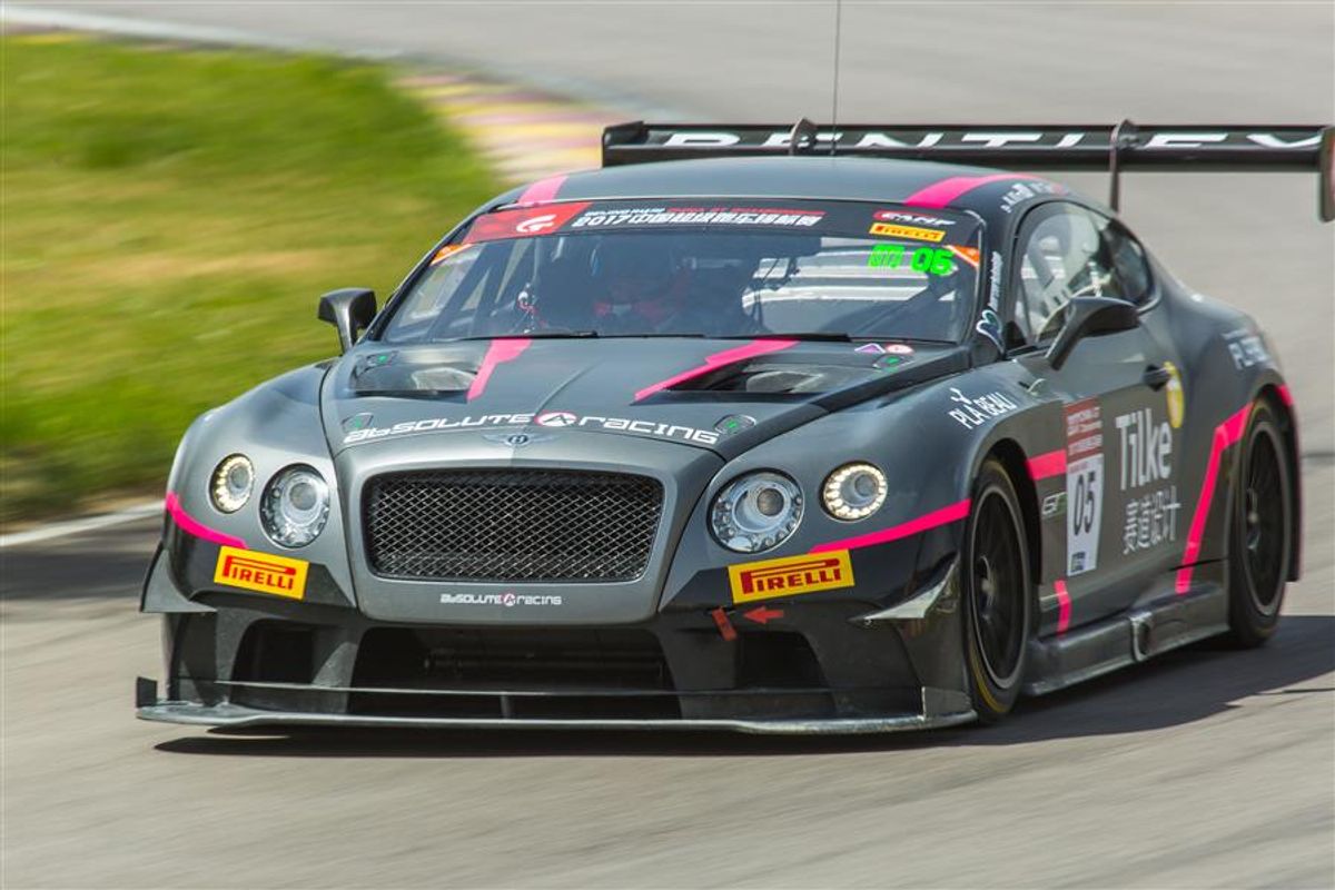 Bentley to make Blancpain GT Series Asia debut with Absolute Racing in Shanghai