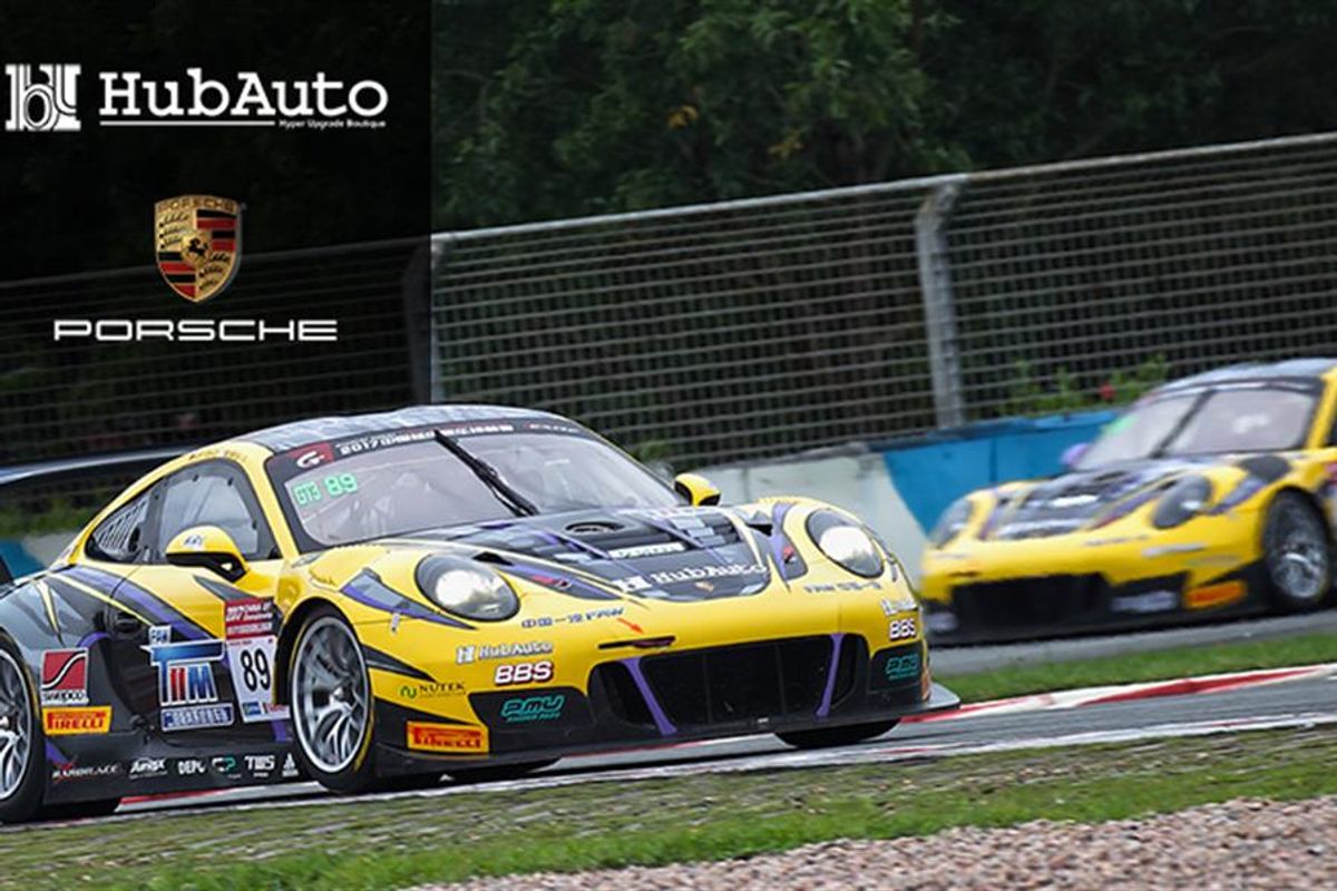 HubAuto Racing joins GT3 grid with pair of Porsches in Shanghai