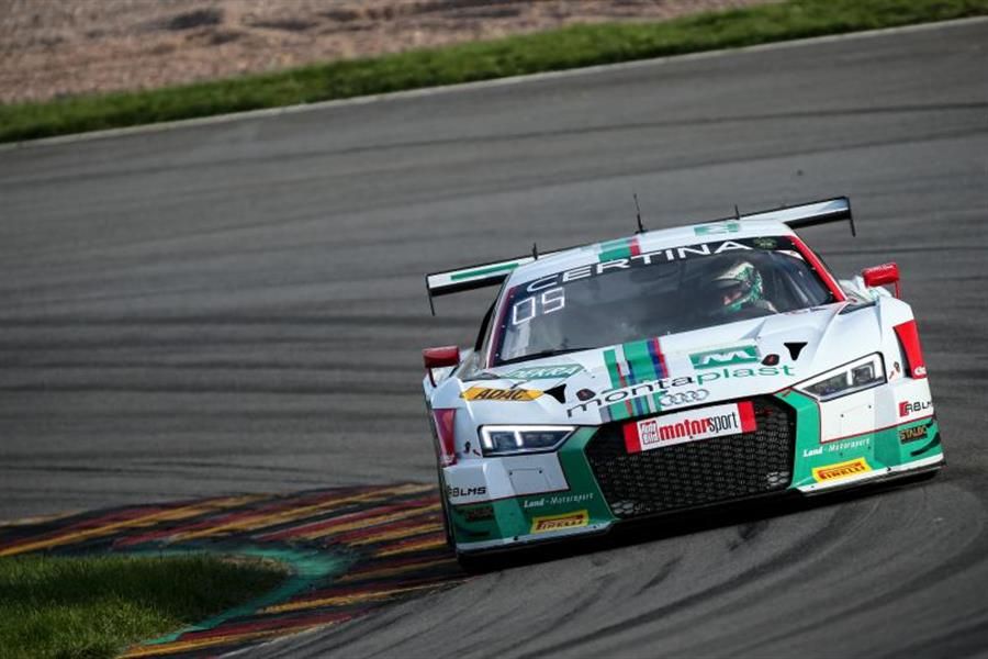 De Phillippi takes first ADAC GT Masters pole position of season for Audi
