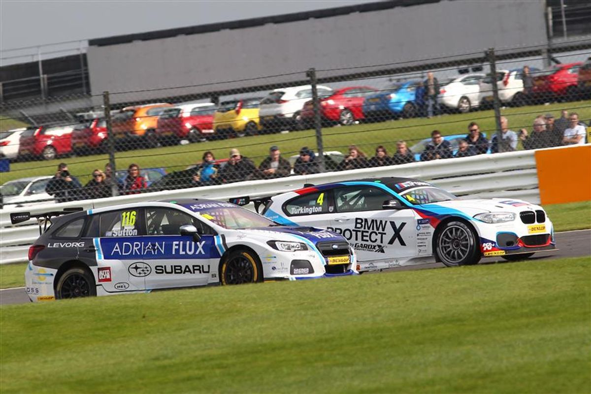 BTCC title race set for showdown after sensational day at Silverstone