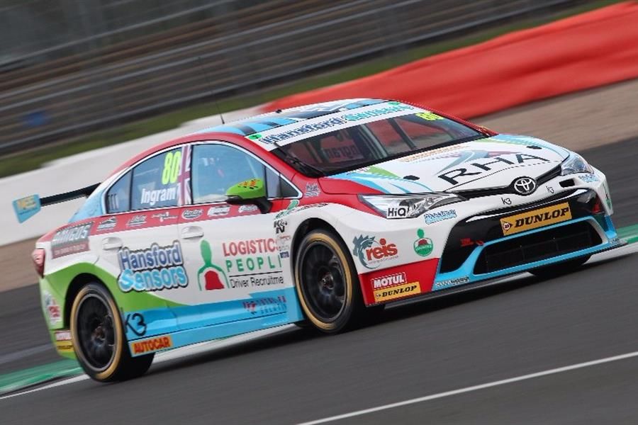 Ingram steals show at Silverstone to keep BTCC title hopes alive