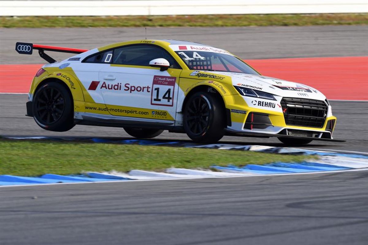 Josh Caygill partners with Milltek Sport for Audi TT Cup return