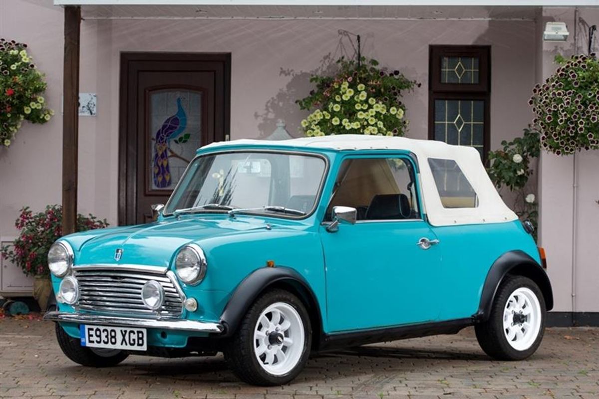 Historics At Brooklands offer 1987 Austin Mini Convertible with no reserve