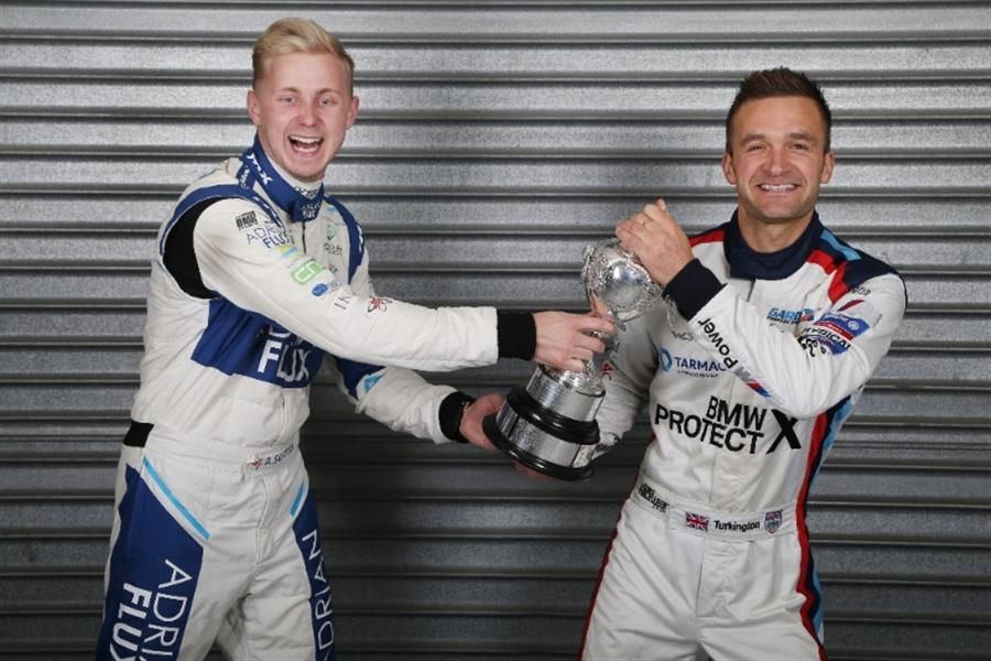 Duel for the crown: Ash Sutton and Colin Turkington lead the chase for BTCC title