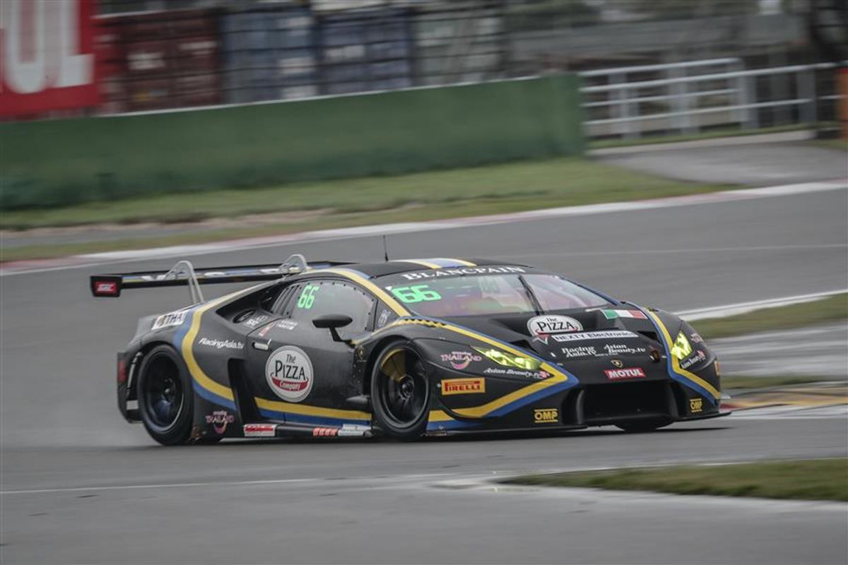 Stuvik and Picariello share Blancpain GT Series Asia poles at wet Shanghai