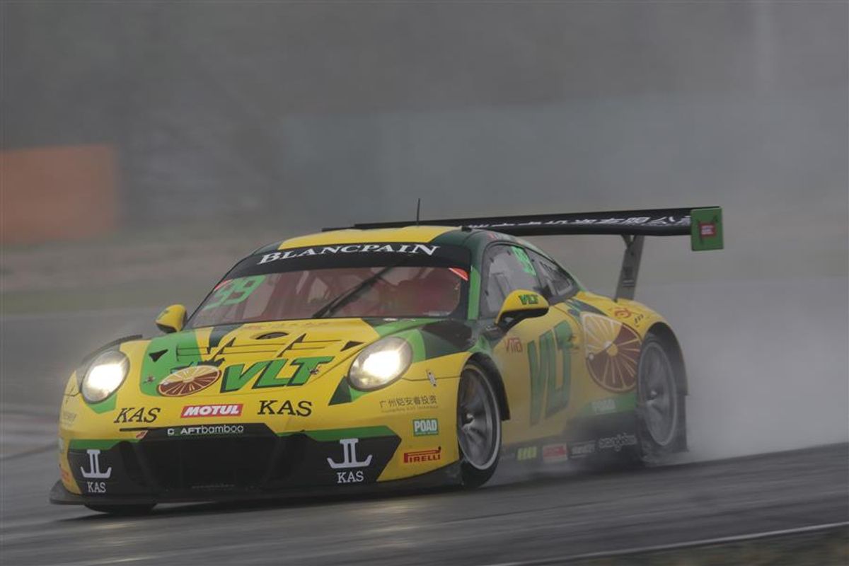 O'Young and Dienst claim Craft-Bamboo and Porsche's first series victory in Race 2 at Shanghai