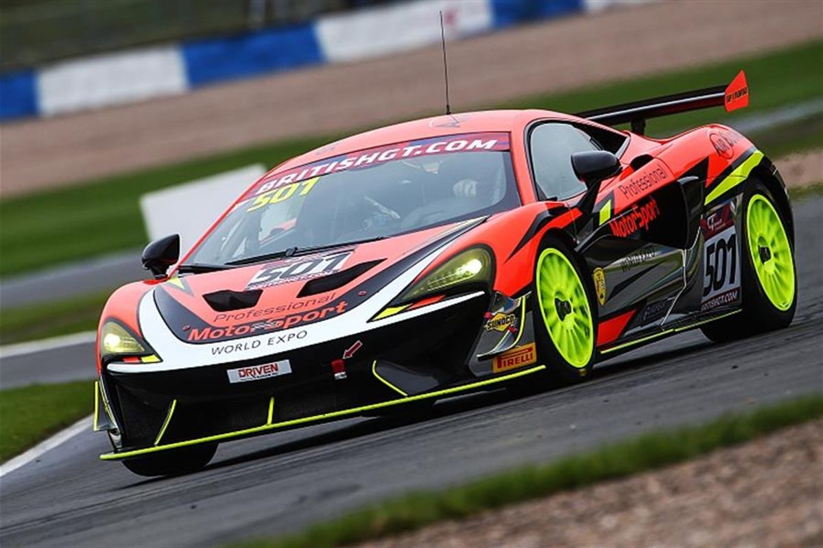 Johnson/Robinson claim British GT4 victory in wild Donington decider