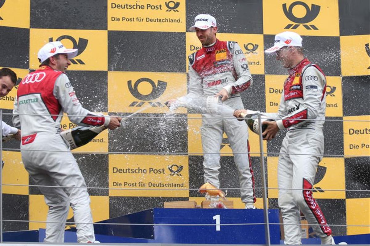 Audi one-two-three success in DTM thriller at Spielberg