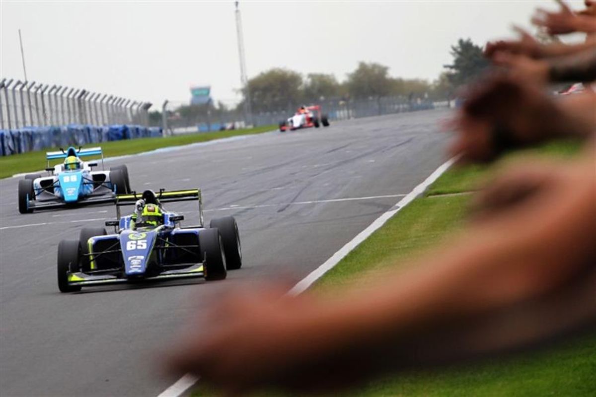 Champion Ahmed finishes season in style with 13th win in BRDC British F3 season finale