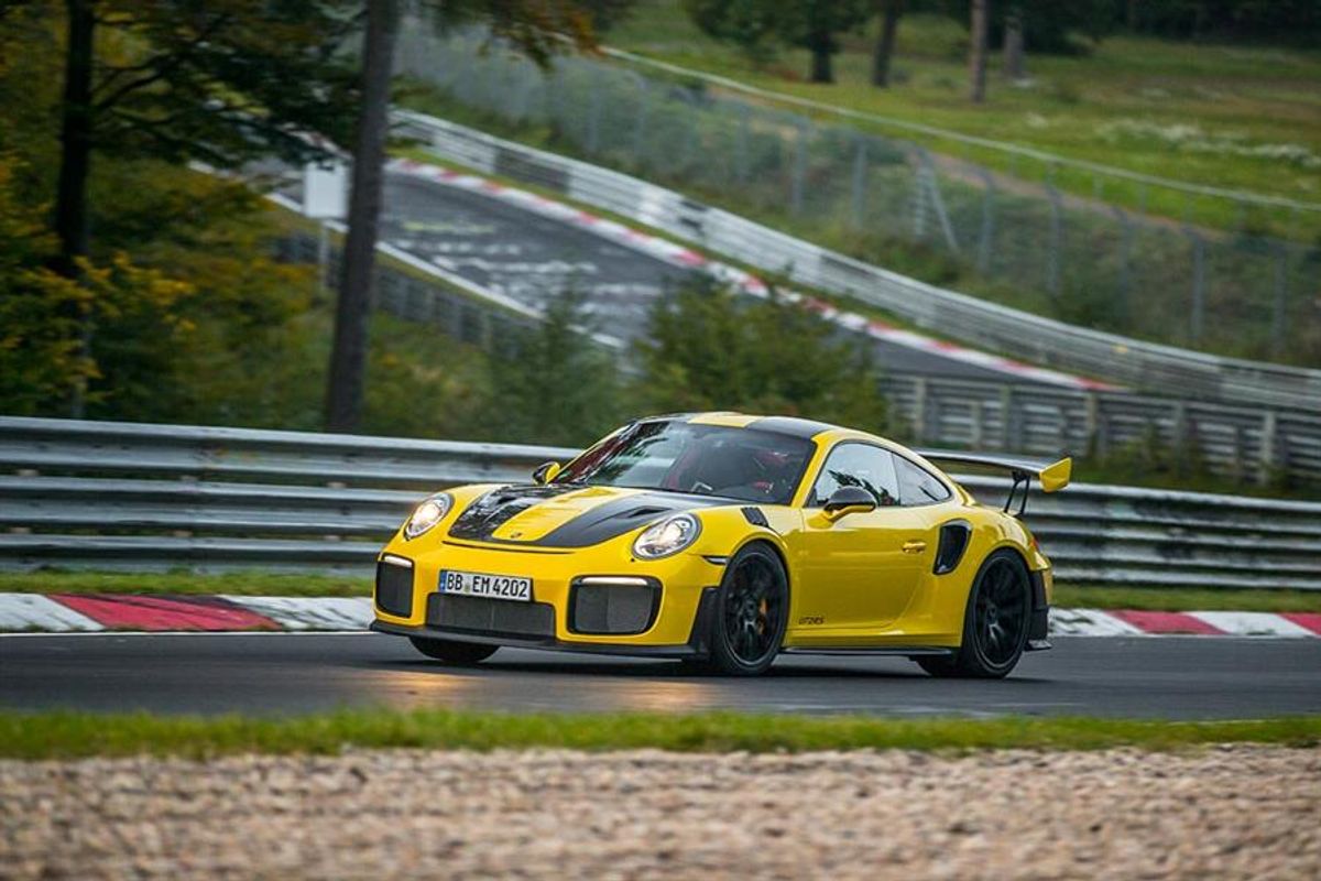 Porsche GT2 RS is the fastest Porsche 911 of all time with Nurburgring lap of 6m.47.3s