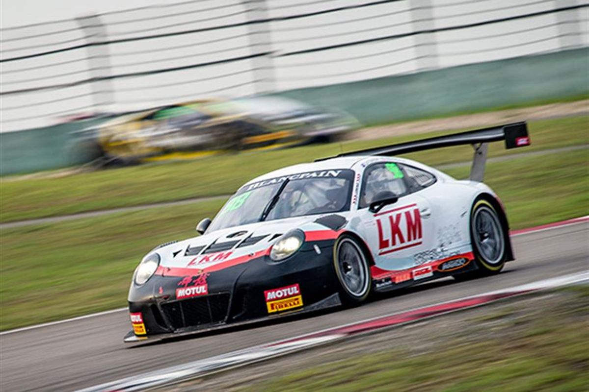 Will Hardeman, Earl Bamber Score Second-Place Pro/Am Finish in Blancpain GT Series Asia