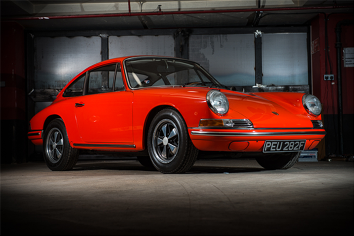 1968 Porsche 911 SWB on offer at Silverstone Porsche Sale