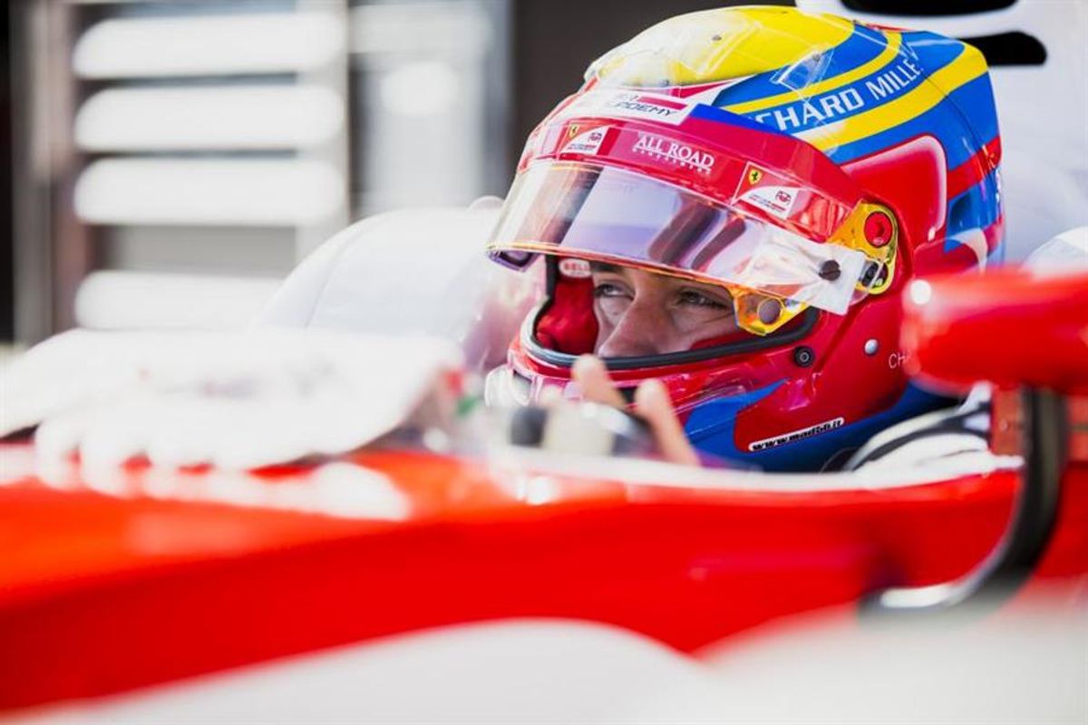 Championship leader Leclerc on Jerez F2 pole