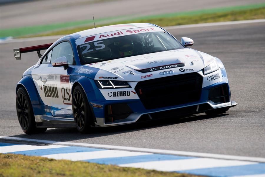 Philip Ellis wins the 2017 Audi Sport TT Cup