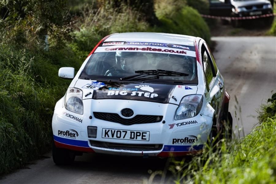 Ed Fossey scores Jersey Rally class podium on home soil