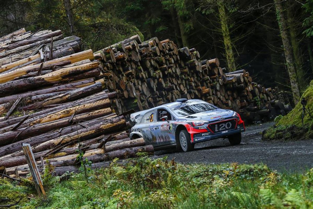 Four car challenge for Hyundai on Wales Rally GB