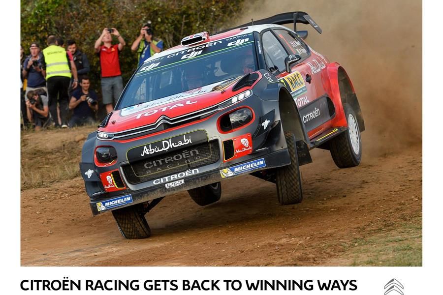 Citroën heads to Wales and penultimate WRC round