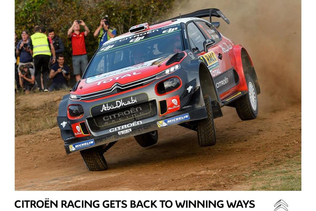 Citroën heads to Wales and penultimate WRC round
