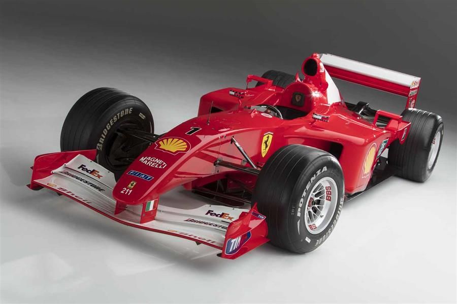 2001 Ferrari F2001 at Sotheby's Contemporary Art Evening Auction