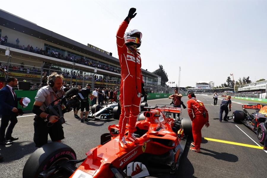 Vettel takes crucial  Mexican Grand Prix pole