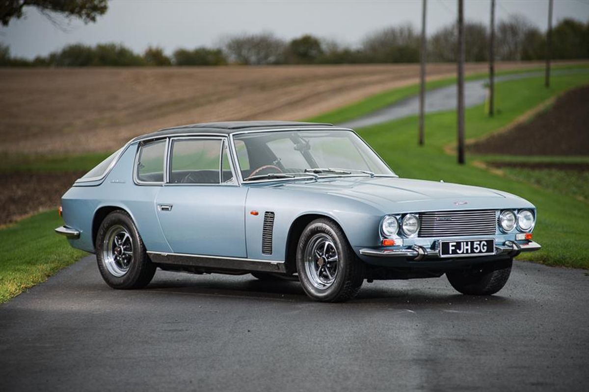 Eric Morecambe’s Jensen Interceptor Mk1 up for auction
