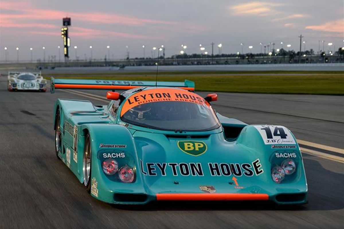 Tommy Dreelan and Aaron Scott Take Second Classic at Daytona Group C Win in 1987 Porsche 962