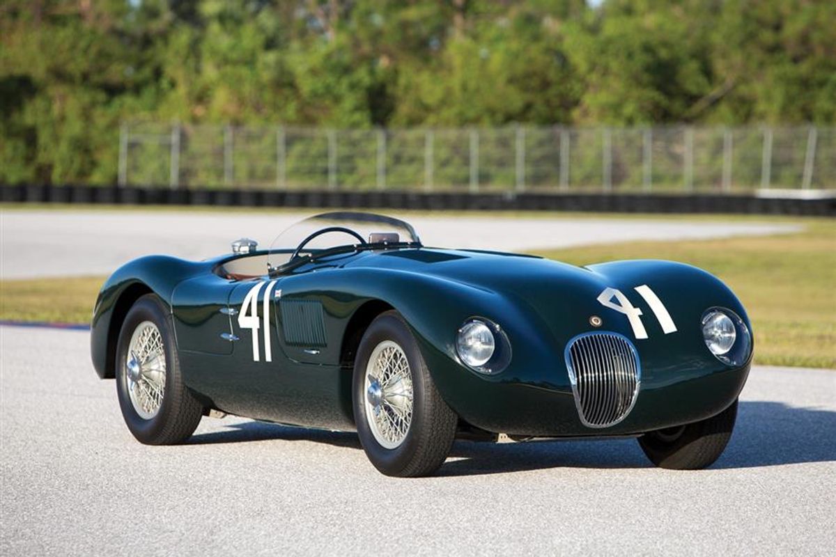 1952 Jaguar C-Type crosses the block at RM Sotheby's New York ICONS auction