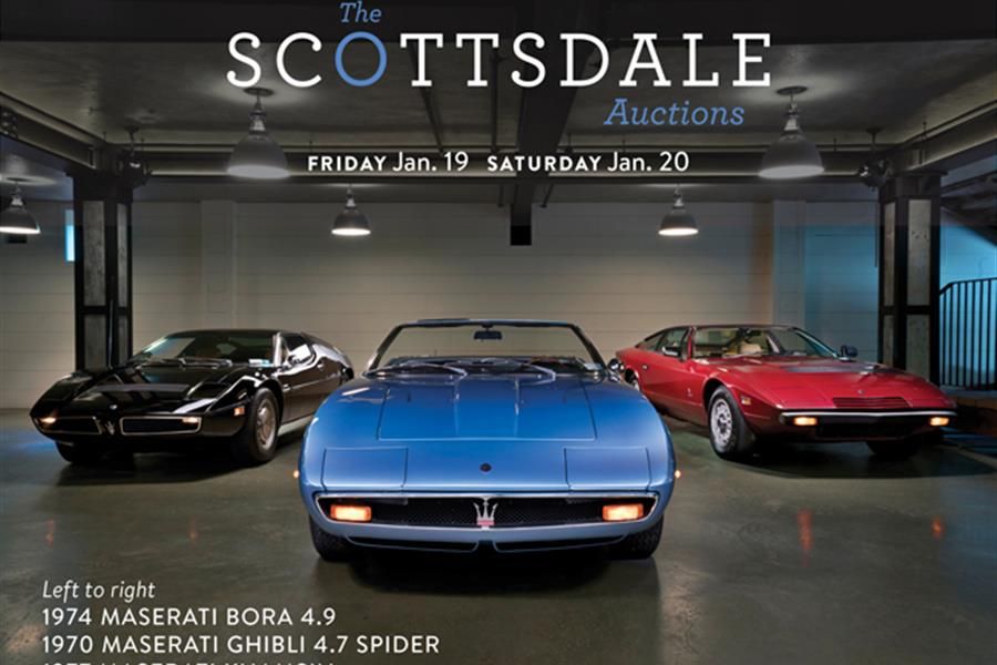 Offered from a Private Maserati Collection at The Scottsdale Auctions