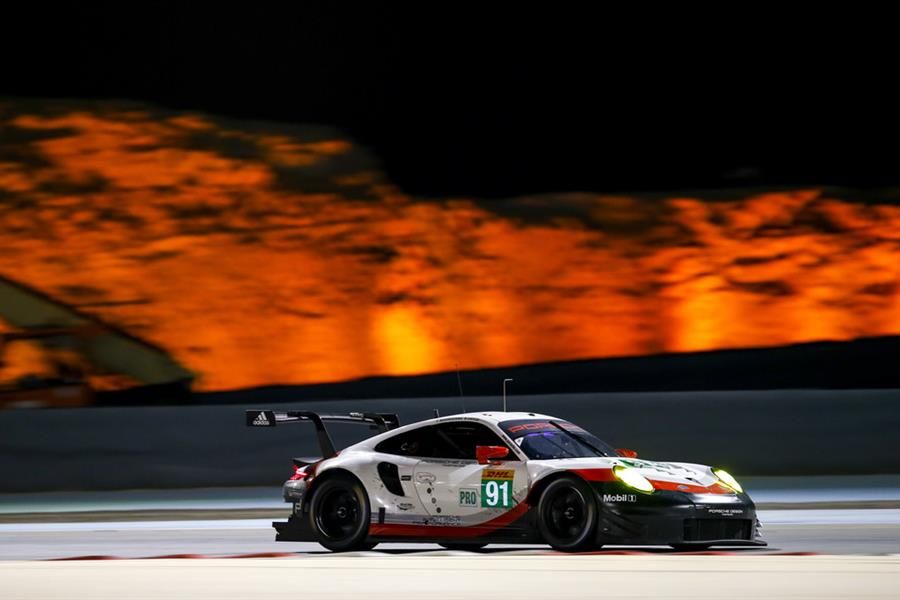 Porsche drivers second in WEC GT after Bahrain finale