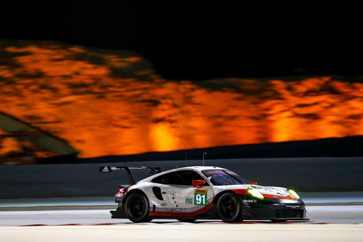 Porsche drivers second in WEC GT after Bahrain finale
