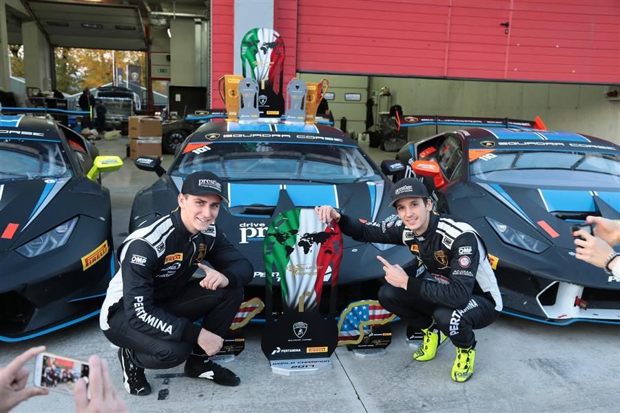 Riccardo Agostini crowned Lamborghini World Champion