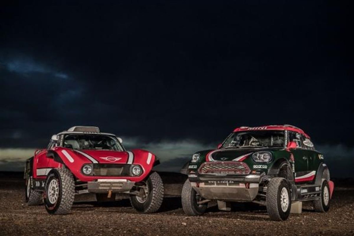 Dakar: X-raid Team to race MINI John Cooper Works Rally and MINI John Cooper Works Buggy