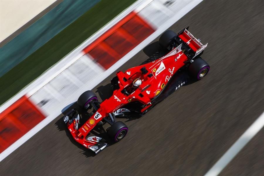 Vettel leads Abu Dhabi opening practice