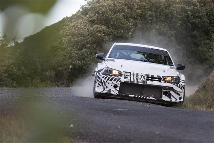 Successful first test outing for the Volkswagen Polo GTI R5