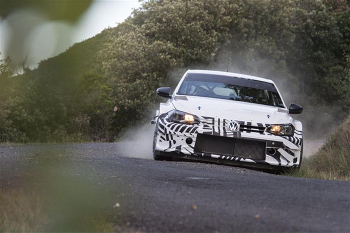 Successful first test outing for the Volkswagen Polo GTI R5