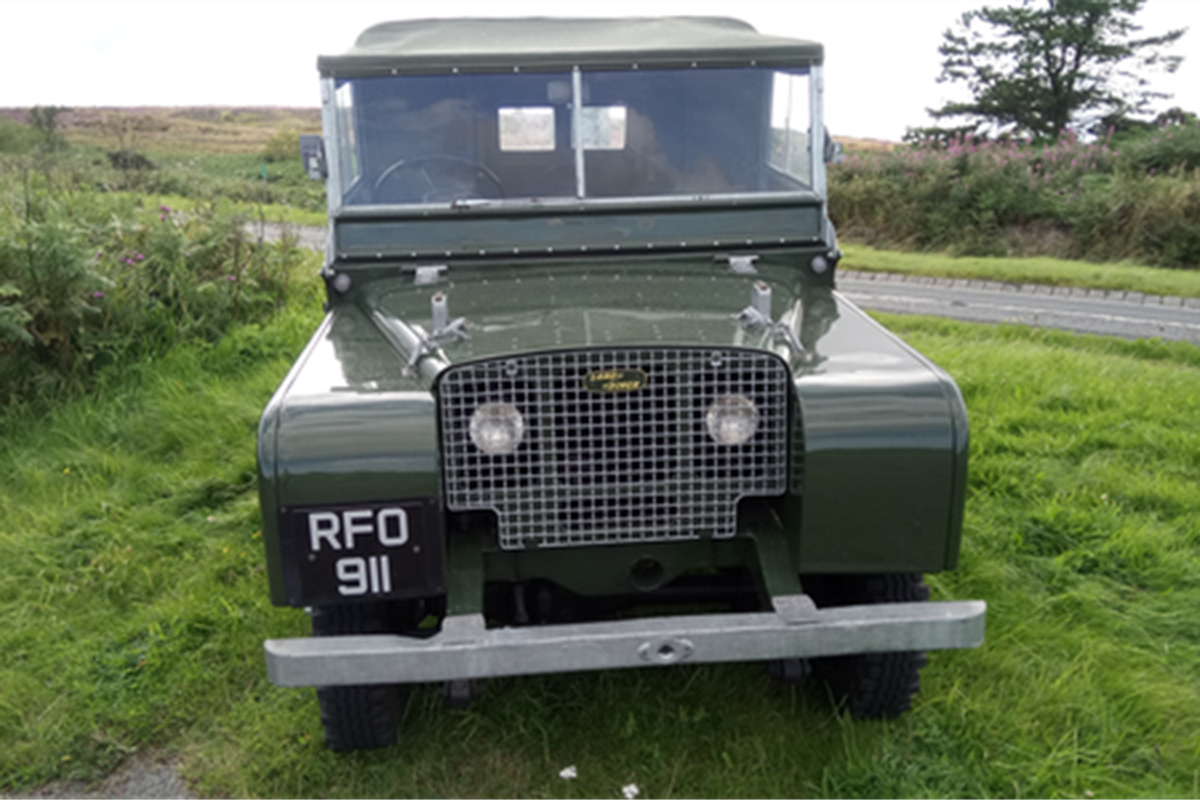 1950 Land rover Series 1 1 80" at CCA December Sale