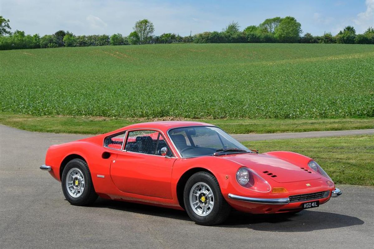 1973 Ferrari 246GT Dino at COY's Christmas Auction