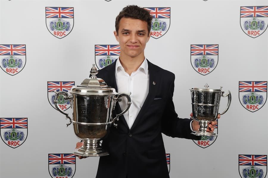 Lando Norris collects multiple awards for outstanding achievements