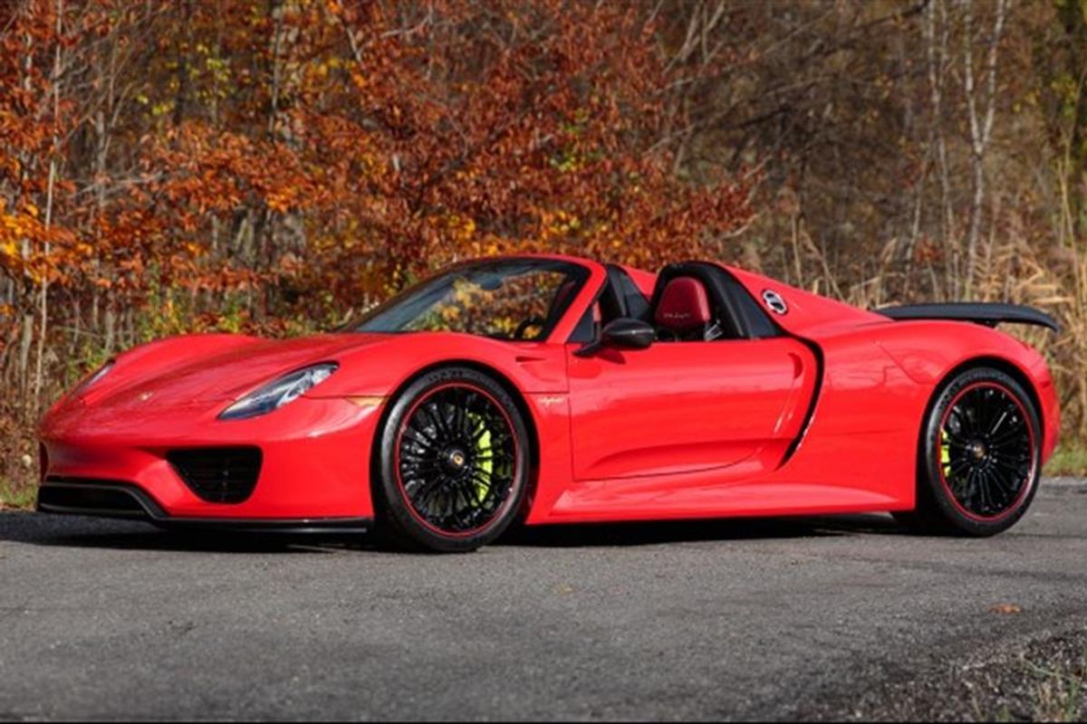 One-of-a-Kind Porsche 918 Spyder at The Scottsdale Auctions