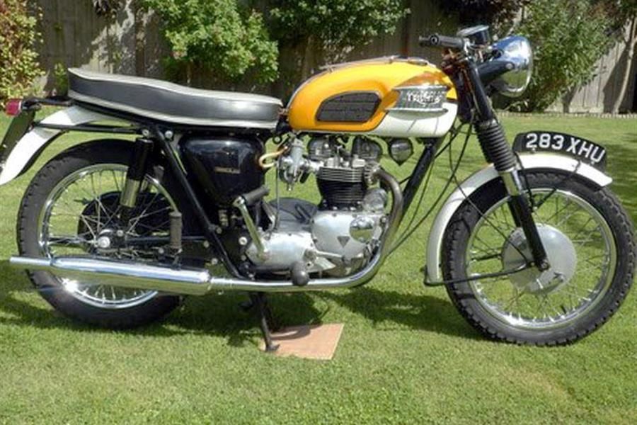 1964 Triumph T120 Bonneville at H&H National Motorcycle Museum Motorcycle Auction