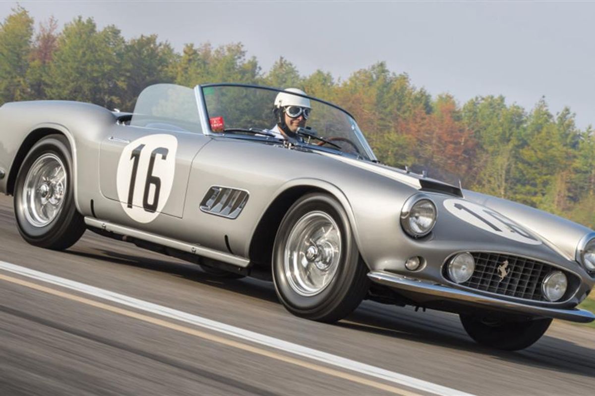 $18m 1959 Ferrari 250 GT LWB California Spider Competizion leads New York Icons sale