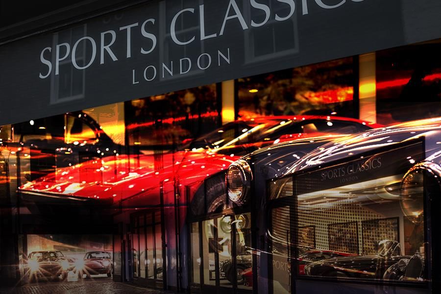 Sports Classics London - classic car dealer in London - new web site