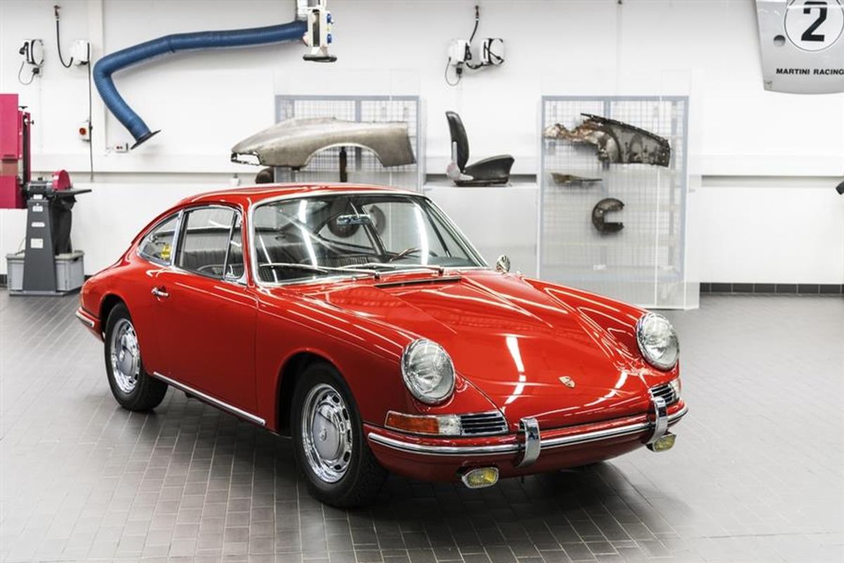Restored and ready to drive: Porsche Museum showcases its oldest 911 for the first time