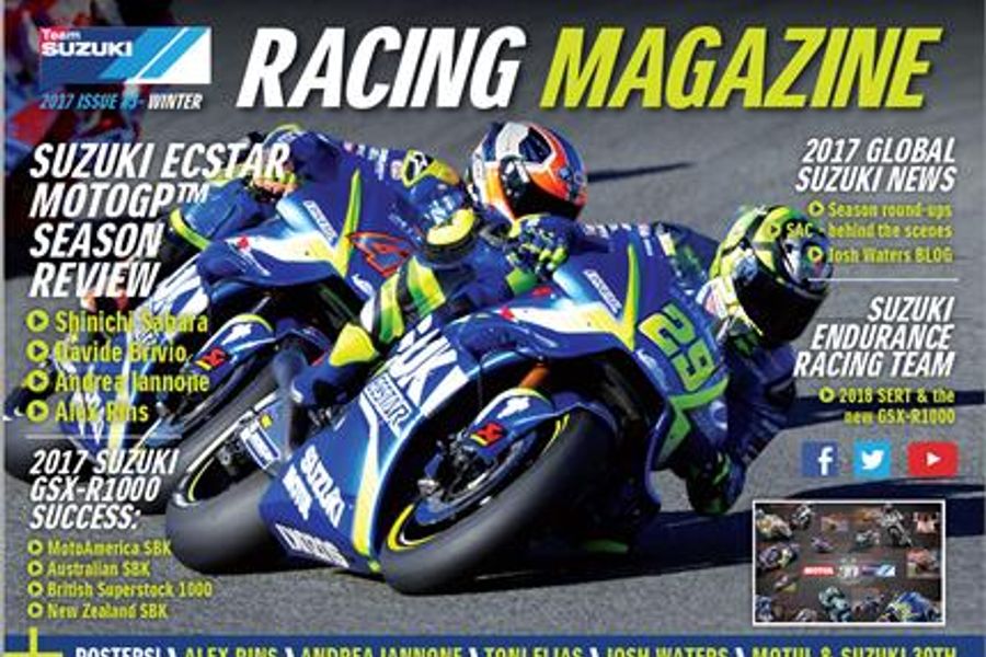Latest Team Suzuki Racing Magazine is now available to read online