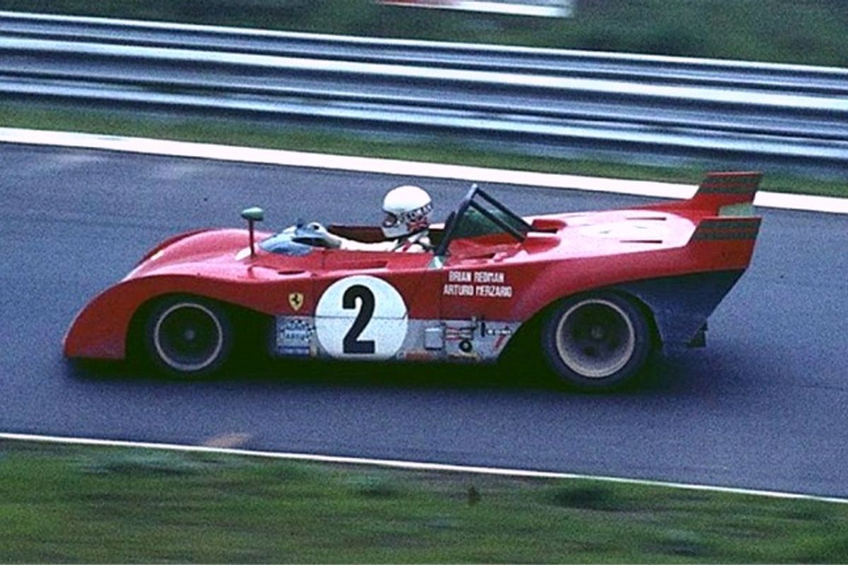 Brian Redman at Race Retro's Motor Sport Hall of Fame Live