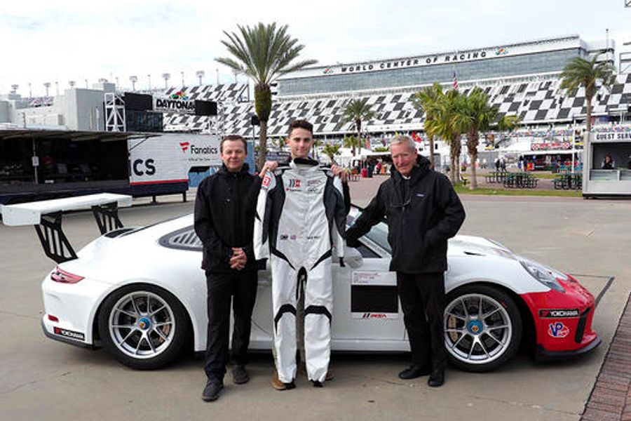 Max Root Receives 2018 IMSA Hurley Haywood GT3 Cup Scholarship