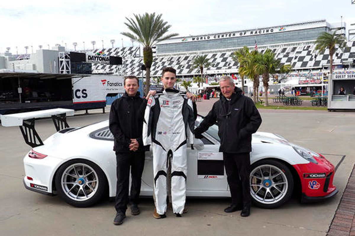Max Root Receives 2018 IMSA Hurley Haywood GT3 Cup Scholarship